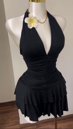 پیراهن عروسکی پشت گردنی کد 3092
