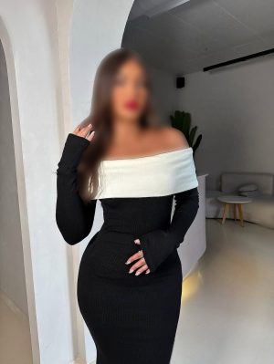 پیراهن بلند یقه برگردون کبریتی با یقه رنگی کد 3068